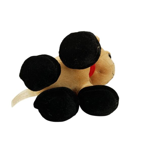 Dan Dee Tan Pug Dog Puppy Plush Santa Hat Scarf Stuffed Animal Toy 2015 - Picture 5 of 8